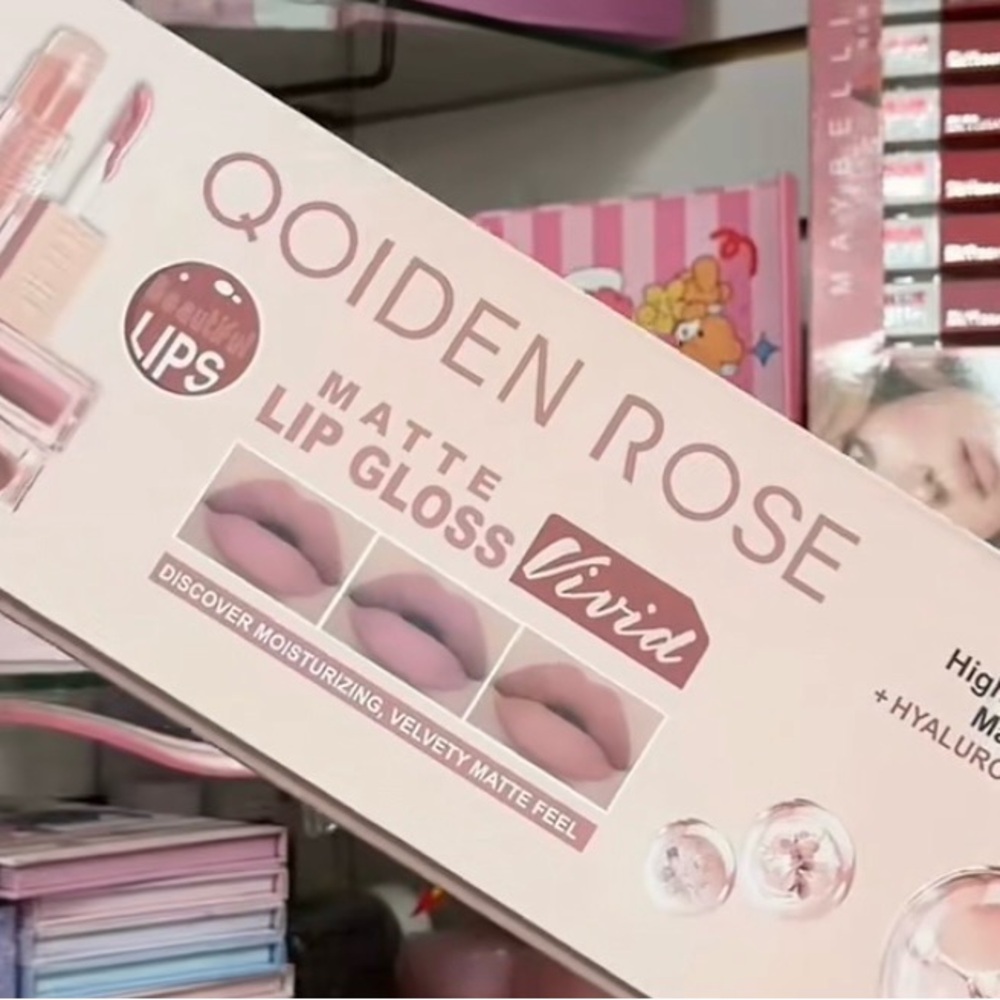 Golden Rose Matte Lip Gloss 12 Piece Set